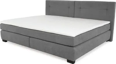 Produktbild von Jockenhöfer Family Boxspringbett 140x200 cm Dunkelgrau