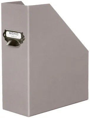 Produktbild von Rössler Papier - S.O.H.O. Taupe - Stehsammler f. DIN A4 m. Griff - Liefermenge 1 Stück