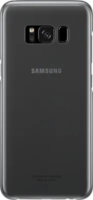 Image de Coque pour Samsung Galaxy S8 + Ultra Fine Transparente Noire Samsung