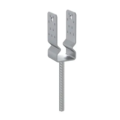 Produktbild von Stützenfuß Pfostenträger Pfostenanker - Feuerverzinkung - PSSZ 61x60x150
