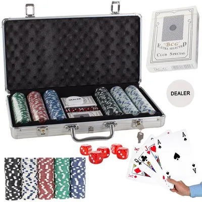 Immagine prodotto di Verk 18211 Set da poker 300 fiches HQ