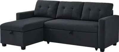 Produktbild von Sofa L Form Vitalispa Campina Anthrazit 226 x 163 cm mit Schlaffunktion, Model 49808