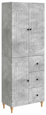 Obrázok produktu pre Sada skríň 2 pcs 66 x 34,5 x 90 cm Kompozitné drevo