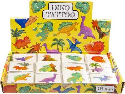 Obrázek produktu pro RAPPA Tetování Dinosauři 12 kusů