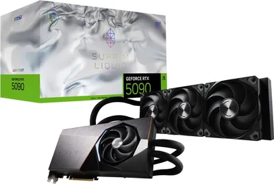 Produktbild von MSI GeForce RTX 5090 32G SUPRIM LIQUID SOC - Grafikkarten