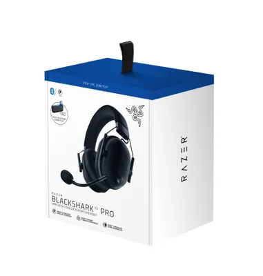 Immagine prodotto di Razer BlackShark V2 PRO - Per PlayStation - Auricolare - circumaurale - Bluetooth / radiofrequenza 2,4 GHz - senza fili - S
