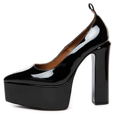 Produktbild von Giaro Pumps in Übergrößen Schwarz STYLET BLACK SHINY große Damenschuhe