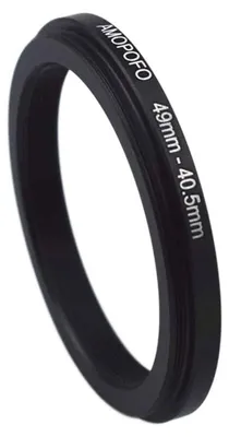 Immagine prodotto di Anello adattatore per filtro dell'obiettivo, convertitore da 49 a 40,5 mm