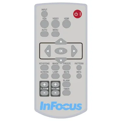 Produktbild von InFocus HW-NAVIGATOR-6, Projektor, Drucktasten, Weiß