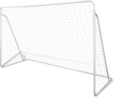 Obrázek produktu pro vidaXL Fotbalové brankové sítě 2 kusy 240 x 90 x 150 cm ocelové
