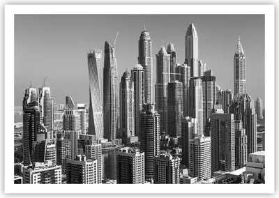 Produktbild von Poster - Poster ohne Rahmen - Wolkenkratzer Fotografie Dubai - 100x70 cm - Wand Bild - Wanddeko - Wandbilder - Kunstposter - Wandposter - Bilder - Kunstdruck - Wanddekoration - P2XAA100x70-4388