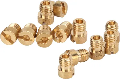 Immagine prodotto di set di getti principali del carburatore da 12 pezzi 75-102 di ricambio per Dellorto PHBG AD DS
