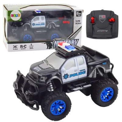 Produktbild von Lean Rc Ferngesteuertes Off-Road Polizeiauto 1:20