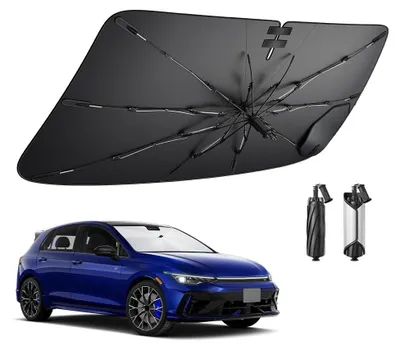 Immagine prodotto di Protezione solare per VW Golf 8 con parasole per parabrezza