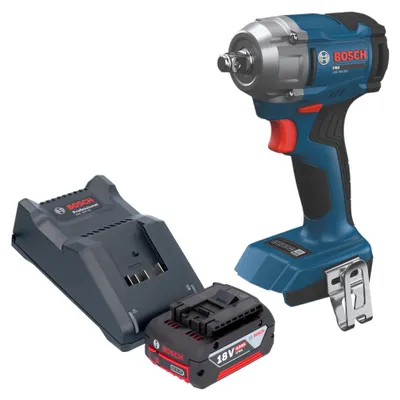 Produktbild von Bosch GDS 18V-350 Professional Akku Drehschlagschrauber 18 V 350 Nm 1/2" Brushless + 1x Akku 4,0 Ah + Ladegerät