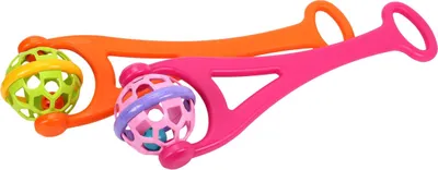Produktbild von Ballschieber Mit Rasselball Laufenlernen Robuster Griff 6733