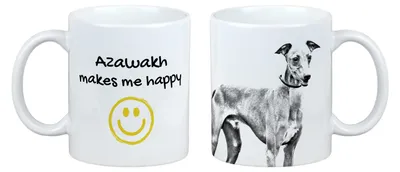 Immagine prodotto di Azawakh - Tazza con cane, tazza allegra per gli amanti dei cani, regalo personalizzato del marchio Art-Dog