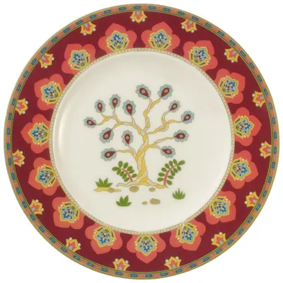 Produktbild von Villeroy & Boch Vorteilset 6 Stück Samarkand Rubin Brotteller Premium Bone Porcelain bunt 1047312660