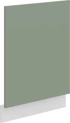 Produktbild von Tür für Einbaugeschirrspüler LUNARA – 45 x 57 cm, grün/weiß