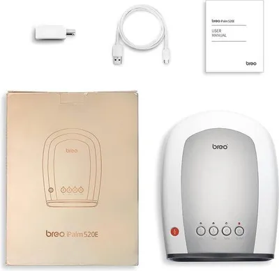 Image de Appareil de rééducation manuelle - Rechargeable - Fonction thermique - Portable - Pour la maison et le travail - Soulagement des douleurs au poignet - Troubles au niveau des doigts - Surmenage