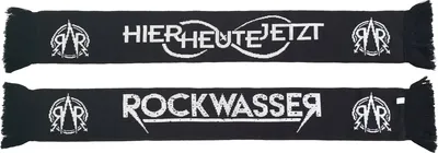 Produktbild von Rockwasser - Hier. Heute. Jetzt, Fanschal