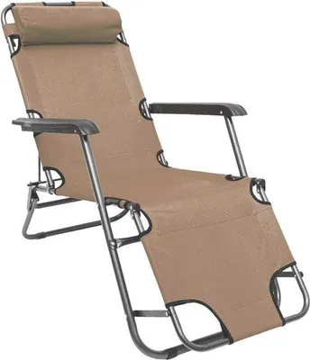 Immagine prodotto di Sedia da giardino pieghevole 155x60 cm - Sedia leggera per interni ed esterni