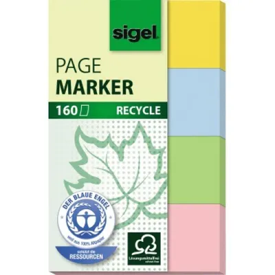 Zdjęcie produktu dla Marker samoprzylepny 50x80mm 4 kolory