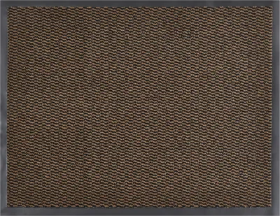 Image de Tapis d'entrée anti-salissures, 120 x 180 cm Marron