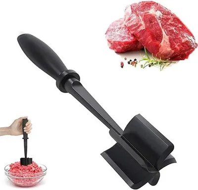 Image de Hachoir et pilon à viande - idéal pour la viande hachée - 1 pièce