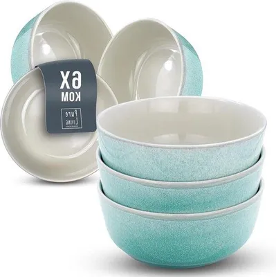 Image de Lot de petits bols turquoise