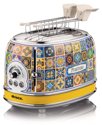 Produktbild von Ariete 0155/0P, 2 Scheibe(n), Blau, Gelb, Metall, 810 W, 220-240 V, 50/60 Hz