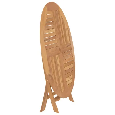 Immagine prodotto di Tavolo da giardino pieghevole Ø 110x75 cm in teak massiccio