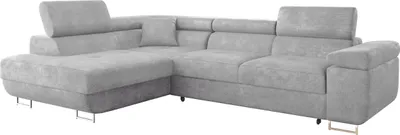 Produktbild von MIRJAN24 Ecksofa Torezio, Stilvoll Eckcouch mit Bettkasten und Schlaffunktion, Moderne Schlafsofa (Lumo 65, Seite: Links)