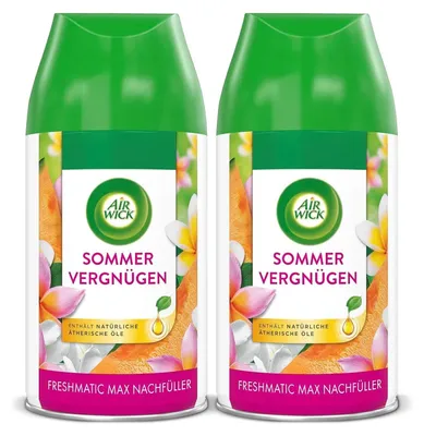 Produktbild von Air Wick Freshmatic Max Nachfüller 2x Sommervergnügen 250ml