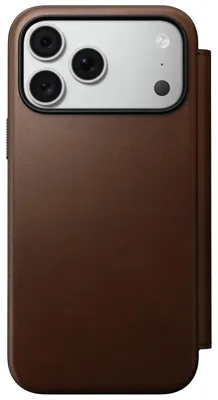 Obrázek produktu pro Nomad Modern Leather Folio, brown - iPhone 18 Pro Max/17 Pro Max