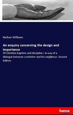 Produktbild von An enquiry concerning the design and importance