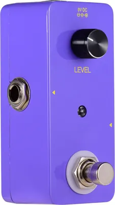 Obrázek produktu pro EBTOOLS Looper efektový pedál pro kytaru a baskytaru s neomezeným počtem overdubů a 5minutovými smyčkami, USB rozhraní, (PURPLE)