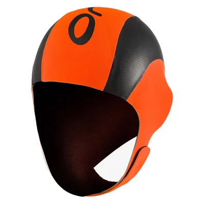 Produktbild von Orca High Visibility Neopren Swim Cap | Neopren Schwimmkappe Freiwasserschwimmen, Größe:XXL