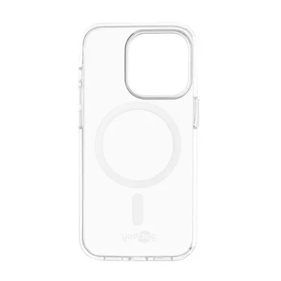 Image de Goobay 61346 PureFlex+ Housse de protection, Transparente - Compatible avec Apple iPhone 14 Pro