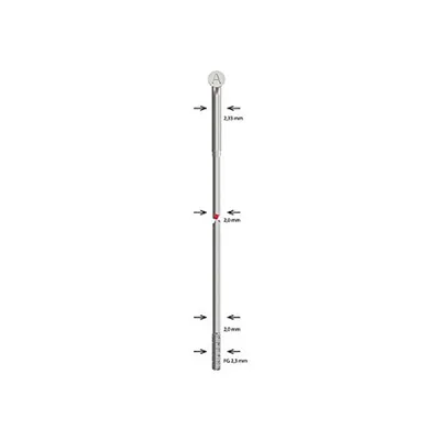 Produktbild von Alpina-Speiche, Edelstahl konifiziert, 2,34 x 260 mm