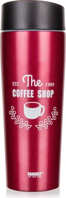 Produktbild von BANKETT Thermobecher KAFFEE 350 ml, Rotwein