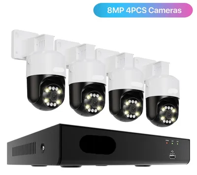 Produktbild von Überwachungskamerasystem – Sicherheitskamera – CCTV-Kamera – Überwachungskamera – PTZ-Kamera – 8 MP Ultra HD