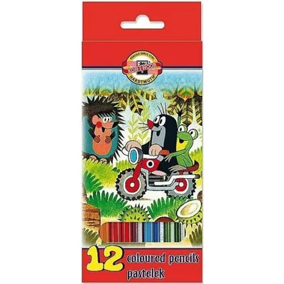 Obrázok produktu pre KOH-I-NOOR Sada 12 pasteliek Krtko