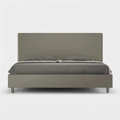 Produktbild von King-Size Bett mit Bettkasten 180x200 Modern Focus K - Braun