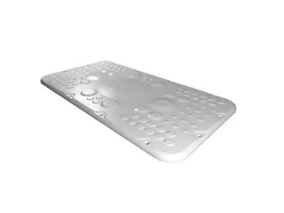 Obrázek produktu pro Rittal SZ 2566.300, Záslepka, Plast, Světle šedá, 1 kusů, 752 g