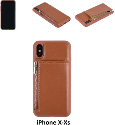 Immagine prodotto di Cover posteriore per iPhone X-Xs - Marrone