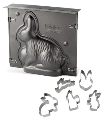 Obrázek produktu pro sada 3D formiček na velikonoční zajíčky a 5 formiček na vykrajování zajíčků - ZENKER
