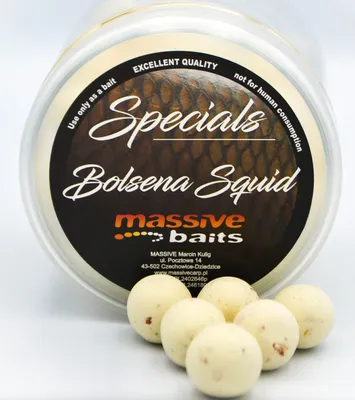 Obrázok produktu pre Massive Baits Special Pop Up Bolsena Squid balls 14mm 200ml