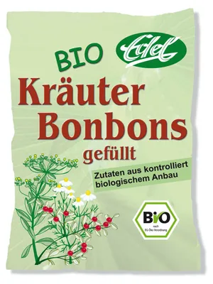 Image de EdelBonbons aux herbes finement fourrés et emballés individuellement 75g
