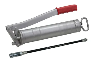 Produktbild von MATO Hebel-Fettpresse E 500 M mit Gummipanzerschlauch 300 mm